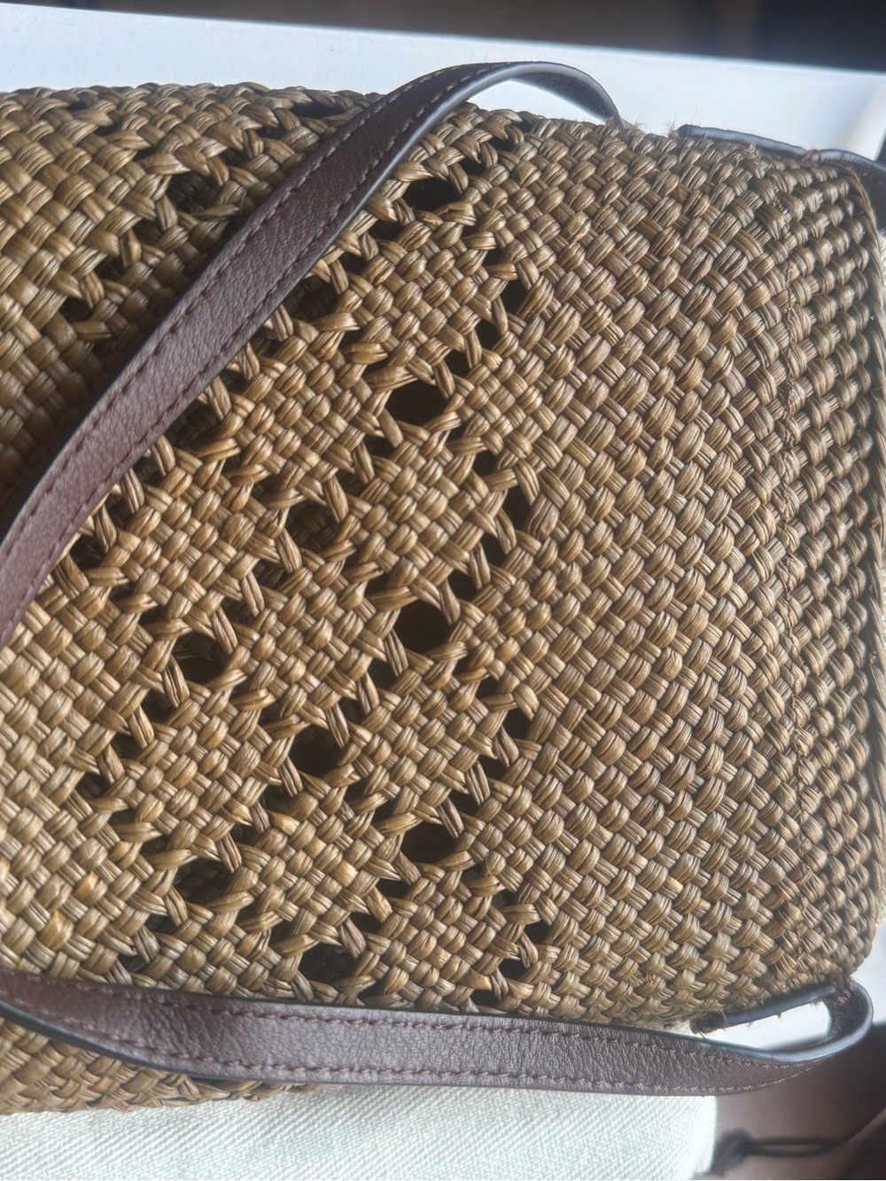 LOEWE Square Pocket Anagram Crossbody Bag - Picture 3 of 7